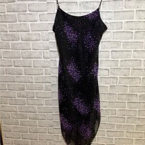 Ricki’s vintage Geo Beaded Asymmetrical Hem Fairy size large